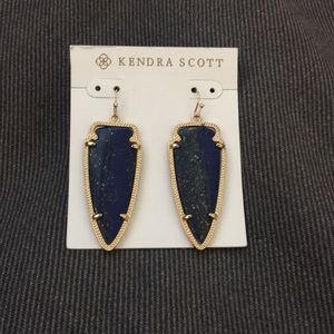 Kendra Scott Skylar Earrings in Blue Gold
